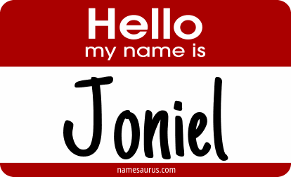 Hello my name is Joniel png download