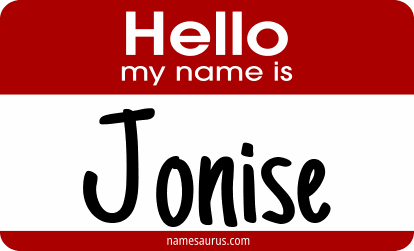 Hello my name is Jonise png download