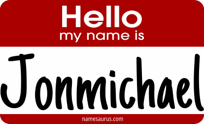 Hello my name is Jonmichael png download
