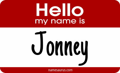 Hello my name is Jonney png download