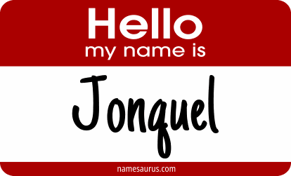 Hello my name is Jonquel png download