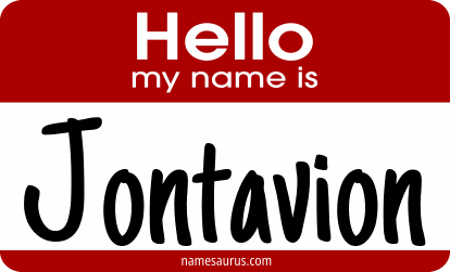 Hello my name is Jontavion png download