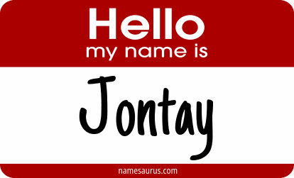 Hello my name is Jontay png download