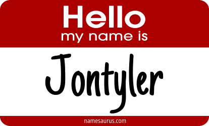 Hello my name is Jontyler png download
