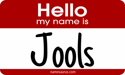 Hello my name is Jools png download