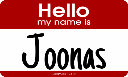 Hello my name is Joonas png download