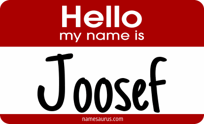 Hello my name is Joosef png download