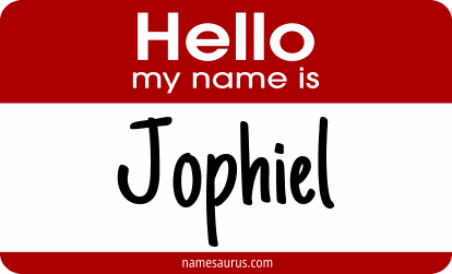 Hello my name is Jophiel png download