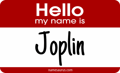 Hello my name is Joplin png download