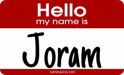 Hello my name is Joram png download