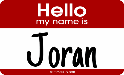 Hello my name is Joran png download