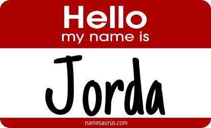 Hello my name is Jorda png download