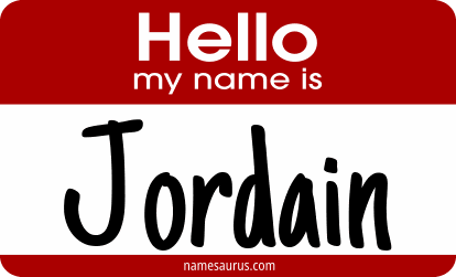Hello my name is Jordain png download