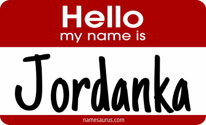 Hello my name is Jordanka png download