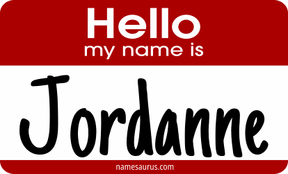 Hello my name is Jordanne png download