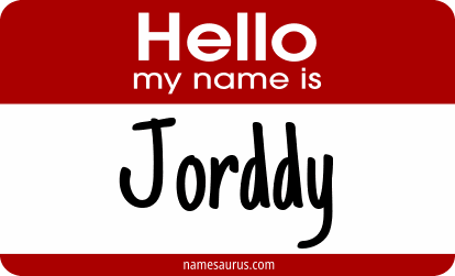 Hello my name is Jorddy png download