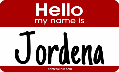 Hello my name is Jordena png download