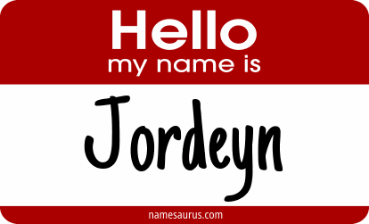 Hello my name is Jordeyn png download