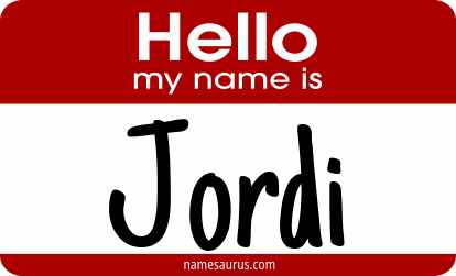 Hello my name is Jordi png download