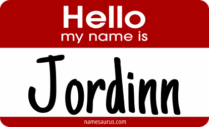 Hello my name is Jordinn png download