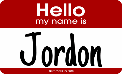 Hello my name is Jordon png download
