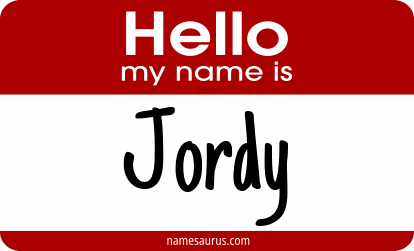 Hello my name is Jordy png download