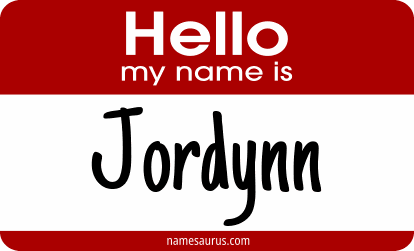 Hello my name is Jordynn png download