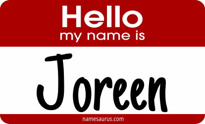 Hello my name is Joreen png download