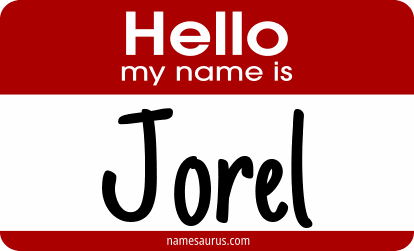 Hello my name is Jorel png download