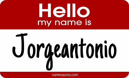 Hello my name is Jorgeantonio png download