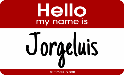 Hello my name is Jorgeluis png download