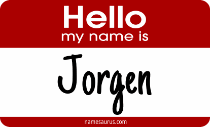 Hello my name is Jorgen png download
