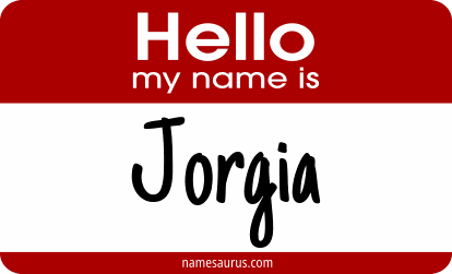 Hello my name is Jorgia png download