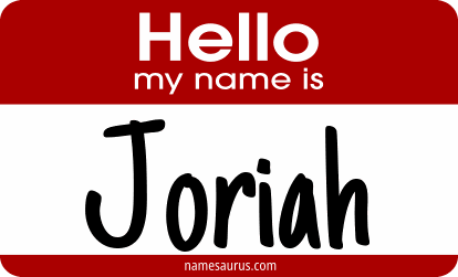 Hello my name is Joriah png download