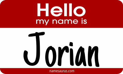 Hello my name is Jorian png download