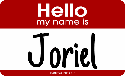 Hello my name is Joriel png download