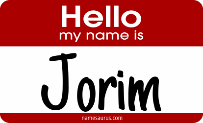 Hello my name is Jorim png download