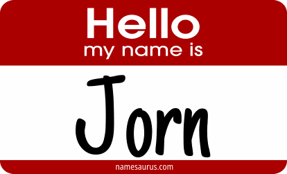 Hello my name is Jorn png download
