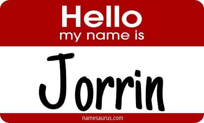 Hello my name is Jorrin png download