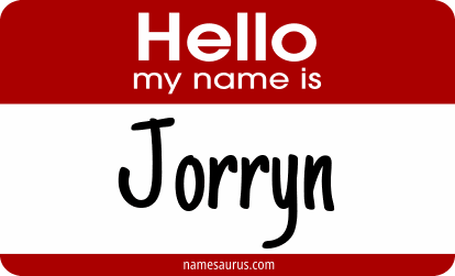 Hello my name is Jorryn png download