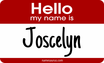 Hello my name is Joscelyn png download