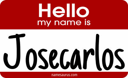 Hello my name is Josecarlos png download