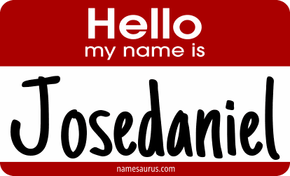 Hello my name is Josedaniel png download