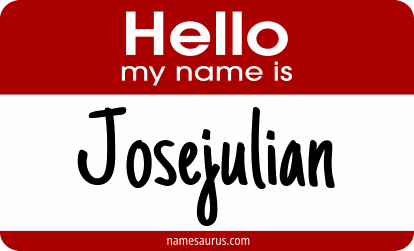 Hello my name is Josejulian png download