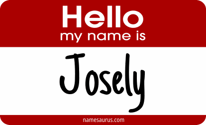 Hello my name is Josely png download