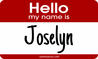 Hello my name is Joselyn png download