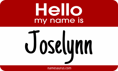 Hello my name is Joselynn png download