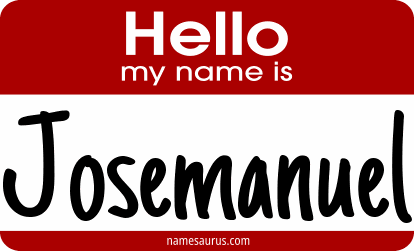 Hello my name is Josemanuel png download