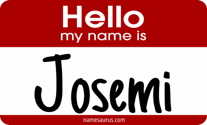 Hello my name is Josemi png download