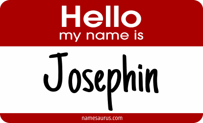 Hello my name is Josephin png download
